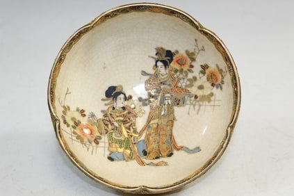Japanese Satsuma Porcelain Bowl