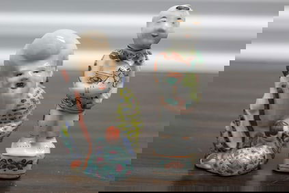 Two Chinese Porcelain Figurines