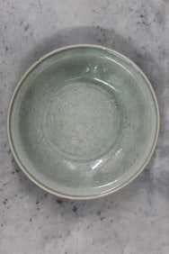 Chinese Longquan Celadon Charger