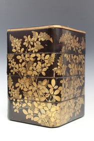 Japanese Lacquer Stacking Box