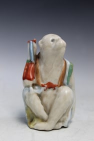 Chinese Porcelain Monkey Figure