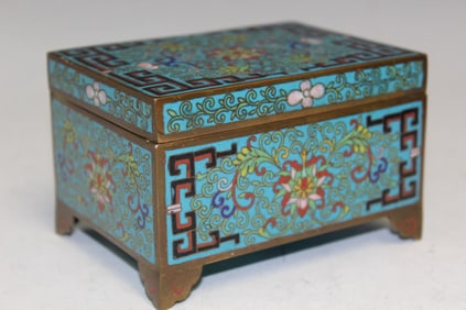 Chinese Cloisonne Box