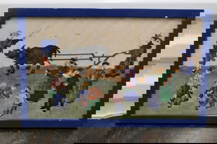 Chinese Gouche Painting on Rice Paper