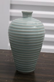 Chinese Celadon Glazed Porcelain Vase