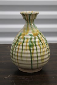 Chinese Sancai Pottery Case