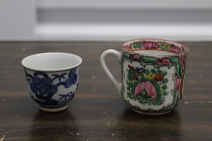 Two Porcelain Cups