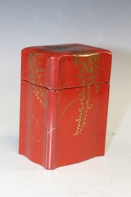 Japanese Lacquered Card Box