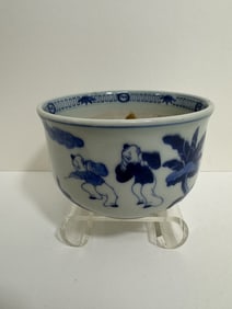 Chinese blue and white porcelain bowl