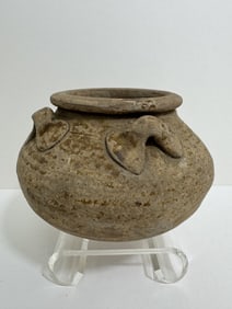 Chinese terra cotta stoneware jar