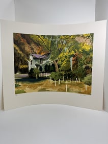 Tony Bennett, "Wolftrap" signed limited edition lithograph