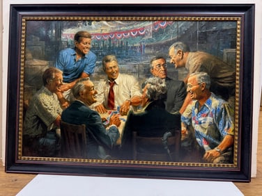 Andy Thomas "True Blues" Signed limited special edition giclee on canvas