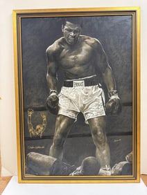 Stephen Holland "Mohammed Ali, the Greatest" Signed limited edition serigraph