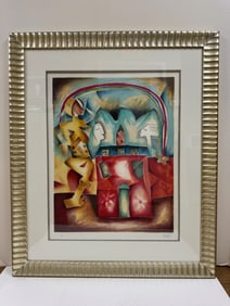 Alexandra Nechita "My Future Rainbow" Signed limited edition lithograph