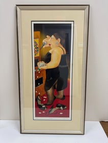 Beryl Cook "Jackpot" Signed Limited edition serigraph