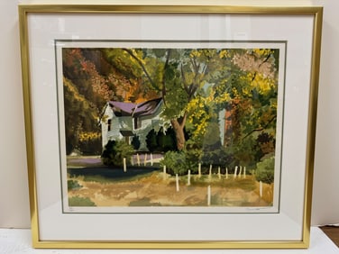 Tony Bennett "Wolftrap" Signed Limited edition lithograph