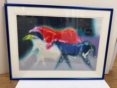 Jean Richardson "Familia" Signed Limited edition etching