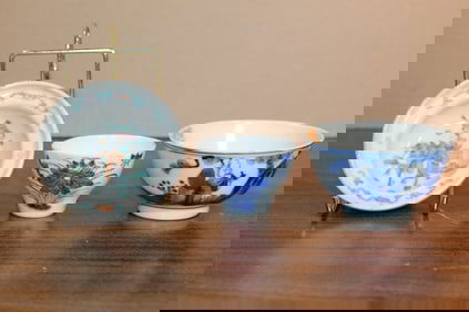 Three Chinese Porcelain Cups