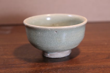 Chinese Longquan Celadon Glazed Cup