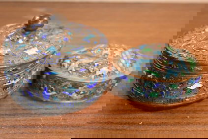 Two Chinese Enamel Boxes