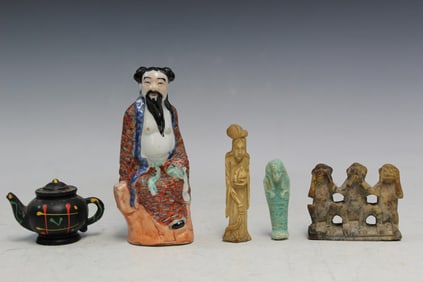 Group of Asian Figurines
