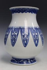 Chinese Blue and White Porcelain Jar