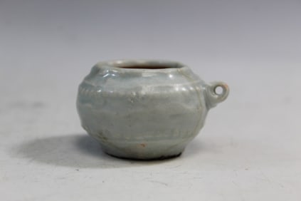 Chinese Yingqing Glaze Porcelain Bird Feeder