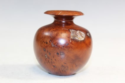 Burlwood Vase