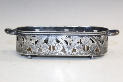 Silver Plated Salt Pepper Holder