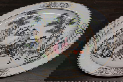 Mottahedeh Porcelain Charger