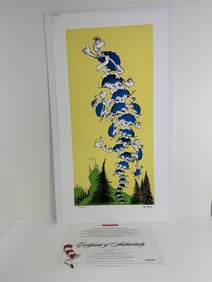 Dr. Seuss, "Turtle Tower" limited edition lithograph