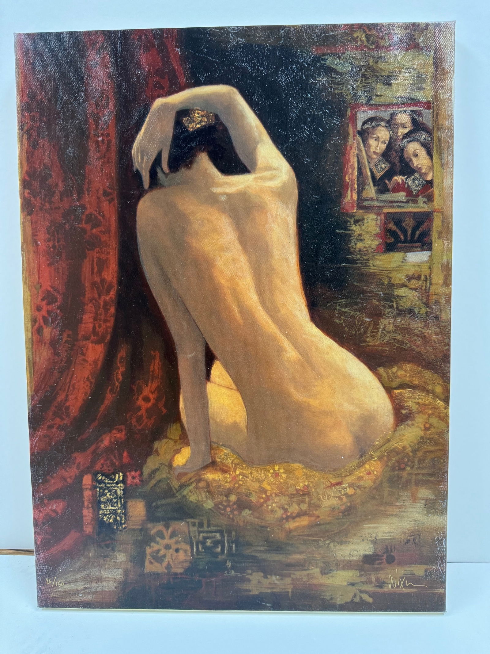 Peter Nixon "Grace II" Limited edition serigraph: Peter Nixon "Grace II" Limited edition serigraph . 22.5" x 16.5"