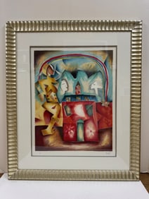 Alexander Nechita "My Future Rainbow" Signed limited edition lithograph