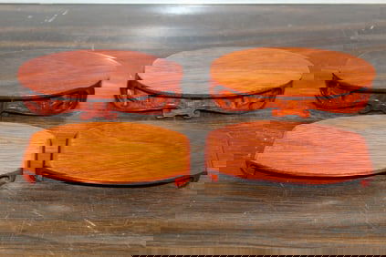 Four Wood Stands
