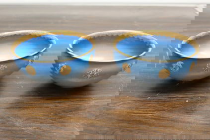 Two Japanese Taizan Porcelain Bowls