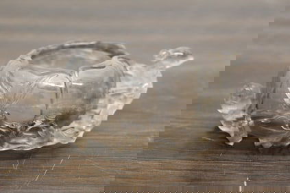 Chinese Rock Crystal Water Coupe
