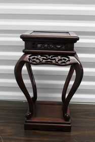 Chinese Wood Flower Stand