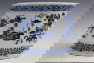 Chinese Blue and White Porcelain Planter