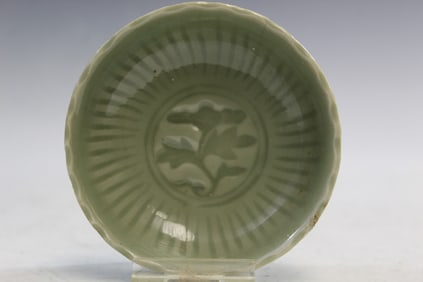 Chinese Longquan Celadon Porcelain Small Dish