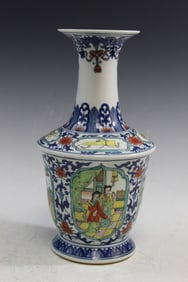 Chinese Doucai Porcelain Vase