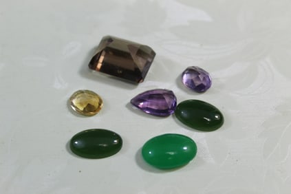 Group of Loose Gemstones