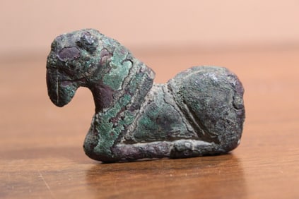 Antique Chinese Bronze Figurine of a Horse