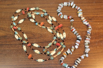 Two Beaded Necklaces