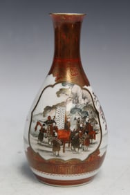 Japanese Kutani Porcelain Vase