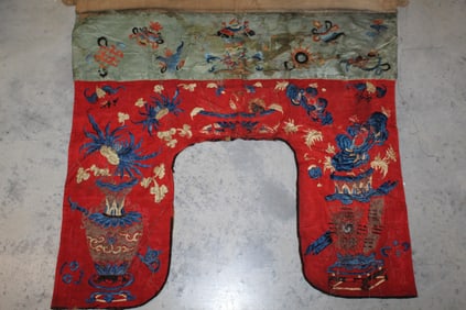 Chinese Silk Embroidery Door Curtain