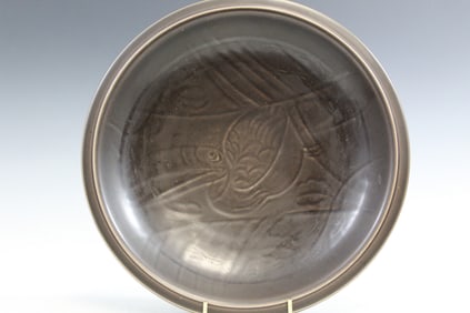 Mid-century Toucan Bowl by N. Thorsson For Aluminia Royal Copenhagen