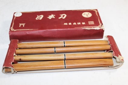 Set of Four Japanese Knives