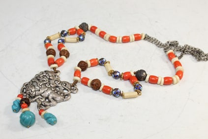 Asian Beaded Necklace