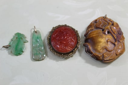 Group of Asian Pendants