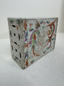 Chinese antique porcelain pillow