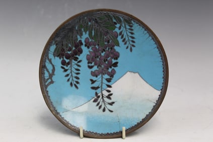 Japanese Cloisonne Dish